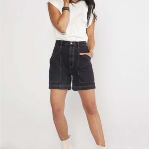 ETICA Elia High Rise Utility Shorts NWT MSRP$142.00